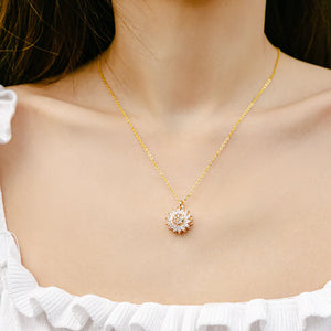 🌻Collar Girasol Giratorio🌻
